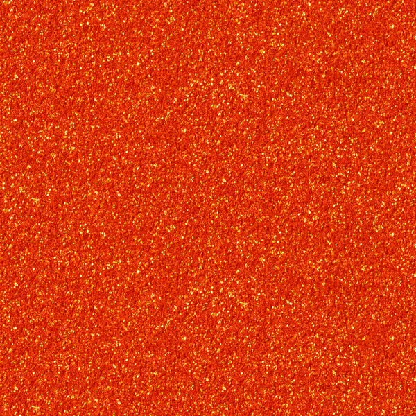 Orange glitter sparkle. Seamless square texture. Stock Photo by