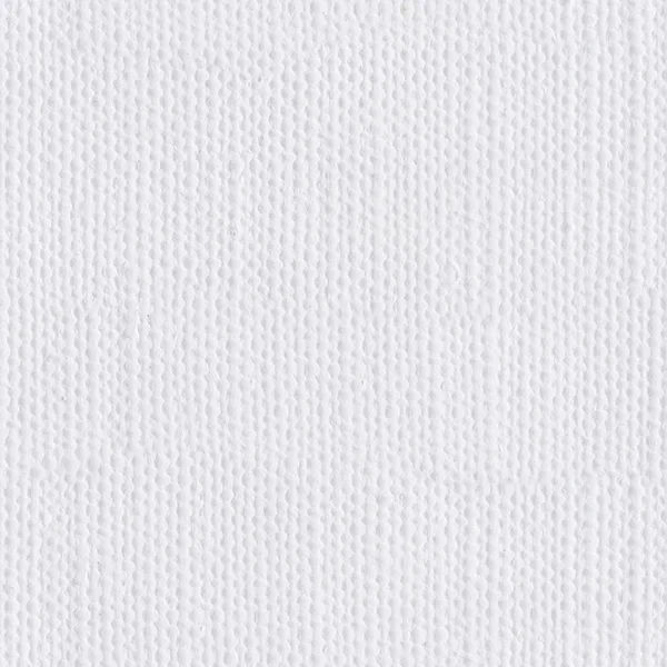 White canvas fabric as background. Seamless square texture. Tile ready.