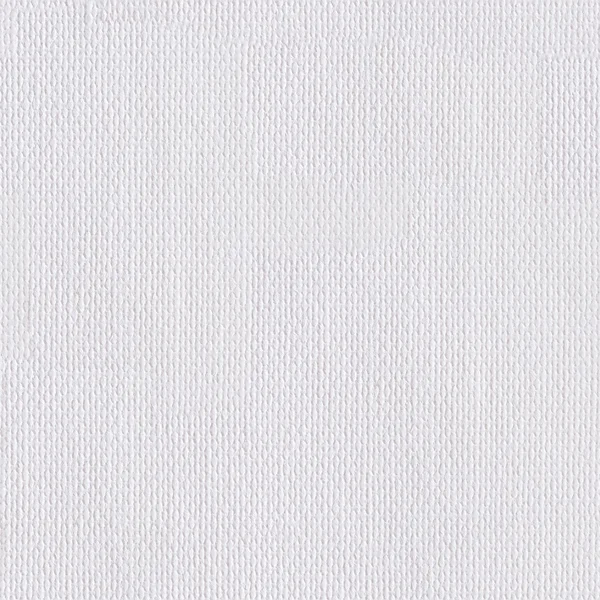 A white canvas texture. Seamless square texture. Tile ready. — Stock Photo, Image