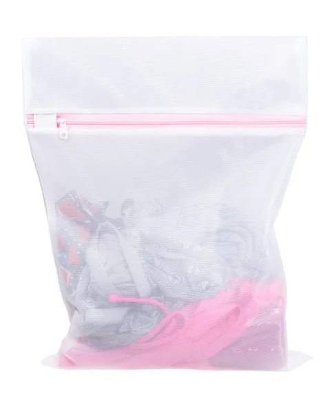 Clothing in laundry bag. — Stock Photo, Image