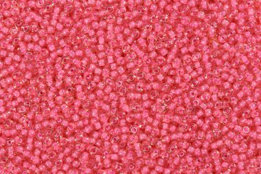 Pembe cam boncuk. Atış kapatın.