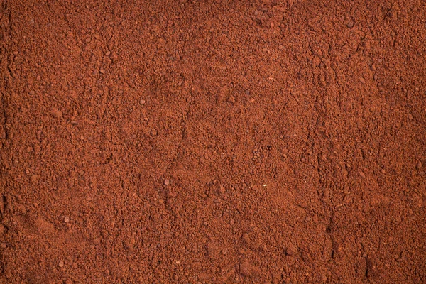 Torrt pulver kakao för textur eller bacground. — Stockfoto