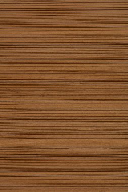 İç işinizin bir parçası olarak, çizgili Zebrano kaplama arka planı güzel kahverengi renkte.