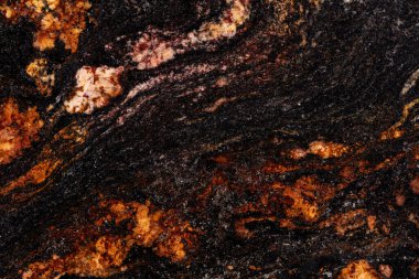 Siyah Senda - granit arkaplan, modern iç mekanınız için çekici koyu renk desen.
