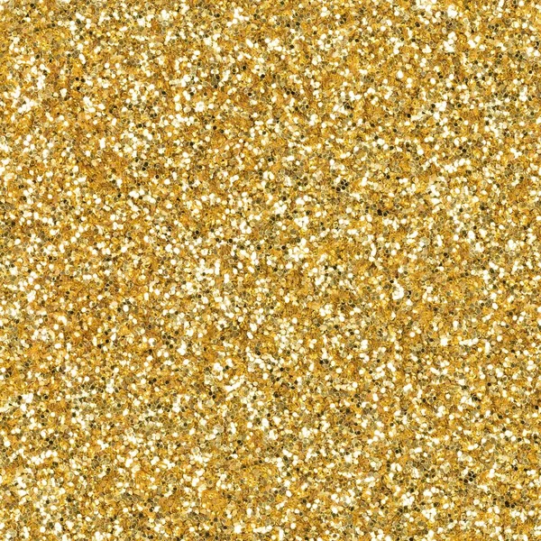 Golden glitter, sparkle confetti texture. Christmas abstract background. Ideal seamless pattern. — Stock Photo, Image