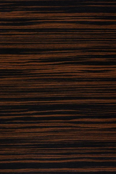 Макассар Эбони шпон фон в темном цвете, текстура для дизайнерских работ. — стоковое фото