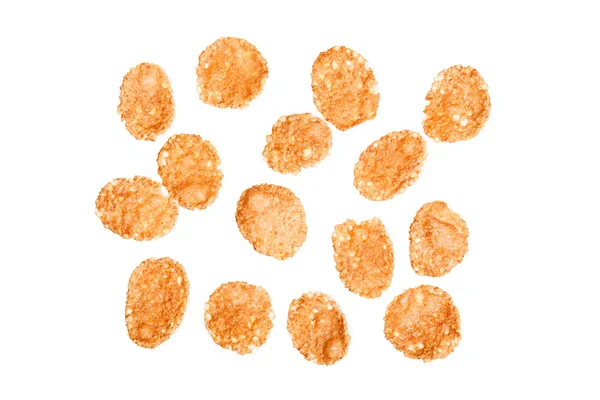 Cornflakes isolated on white — Stock Photo, Image