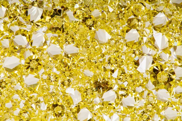 Yellow gemstones background — Stock Photo, Image