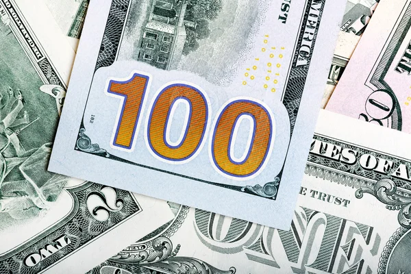 Background of dollar bills. — Stock Photo, Image