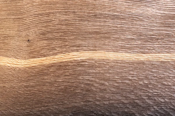 Perfect wood texture (bog oak) with white line. Close-up photo. — Stock Photo, Image