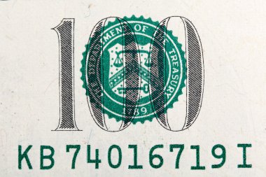 Yüz dolarlık banknot, makro sayısı