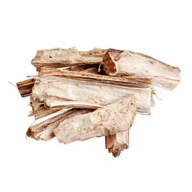 Dulavratotu tıbbi kullanım için kuru. Beyaz izole.