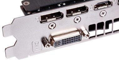 Bilgisayar ekran kartı, DVI, HDMI, ekran bağlantı noktası con odaklanmak