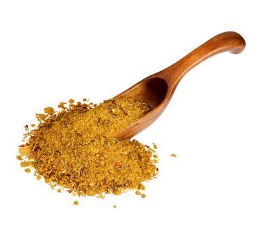 Tahta kaşık, whit üzerinde izole içinde yığın zemin svanuri marili