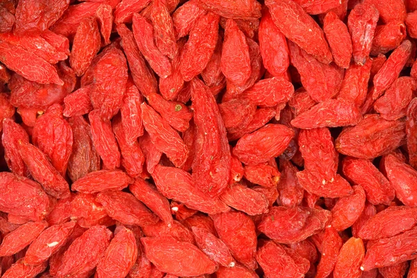 Fondo di bacche di goji essiccate . — Foto Stock