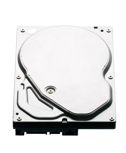 Hard disk on white background. — Stock Photo, Image