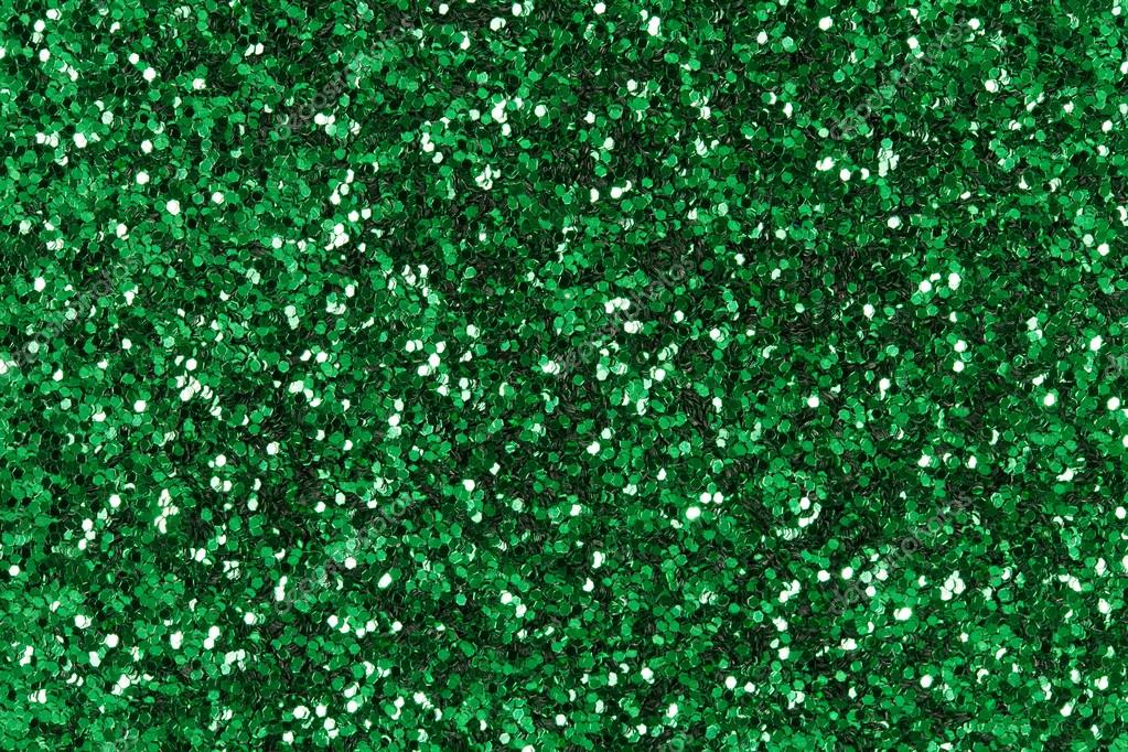 Download Shiny Iridescent Green Glitter Background