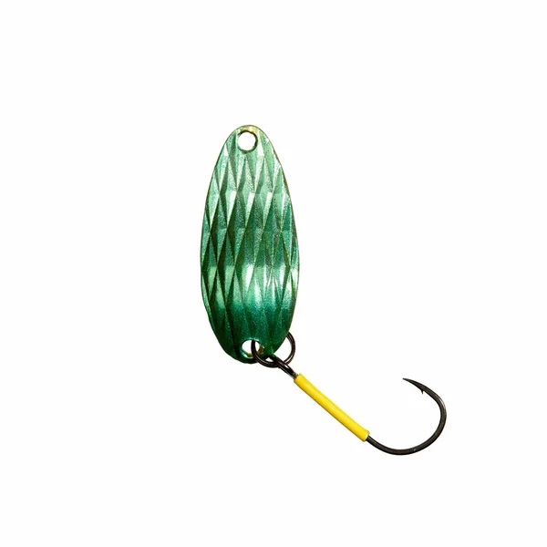 Wobbler (fishing lure) on white. — Stock Photo, Image