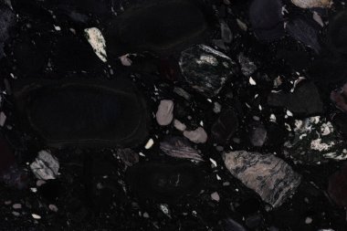 Beautiful Black Marinace - granite, modern dark photo of slab texture as part of your new design project.