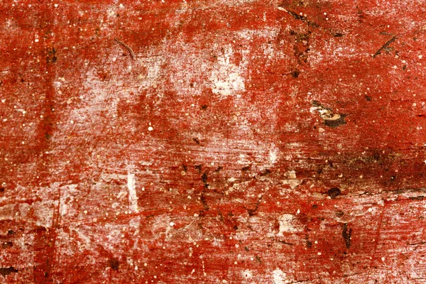 Sfumatura vernice rossa su sfondo legno sbiadito . — Foto Stock