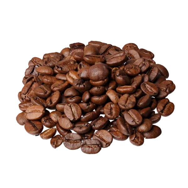 Brasil Santos (gourmet coffee) on white background. — Stock Photo, Image