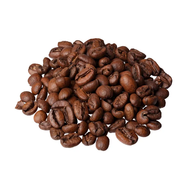 Kenya AA caffè (caffè gourmet) su sfondo bianco . — Foto Stock