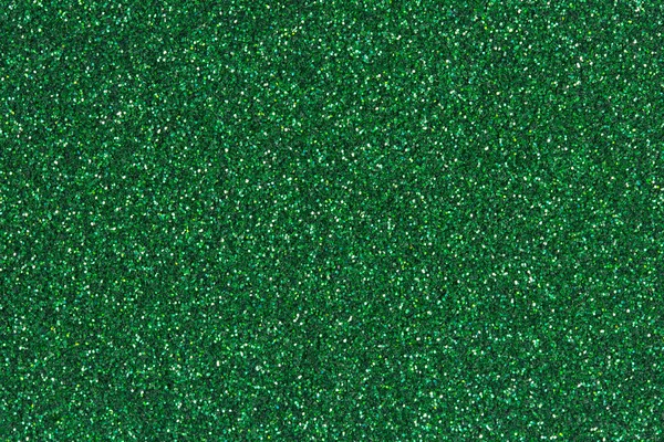 Smaragd gröna glitter textur eller bakgrund. — Stockfoto