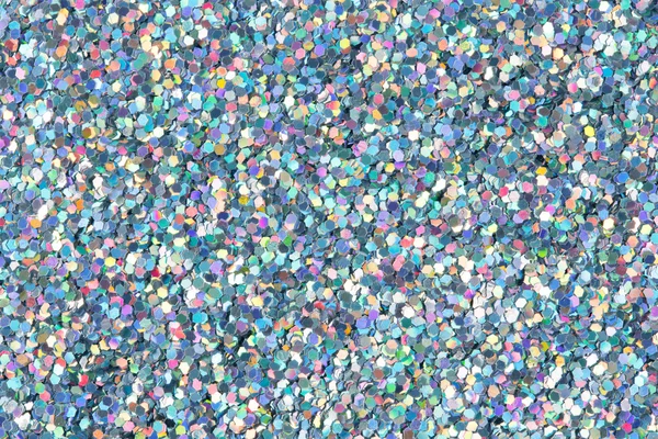 Holografische glitter textuur (achtergrond). — Stockfoto