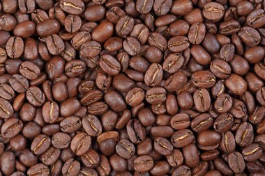 Texture of Colombia Supremo (gourmet coffee). clipart
