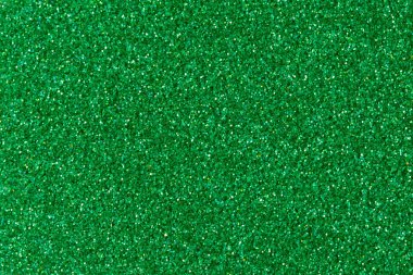 Yeşil glitter arka plan (doku).