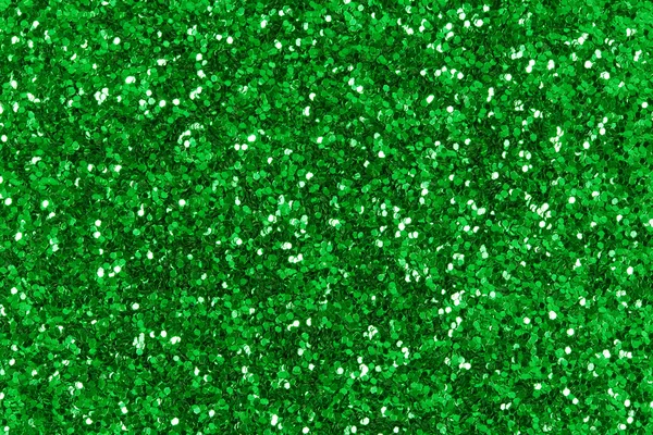 Latar belakang glitter hijau (tekstur ). — Stok Foto