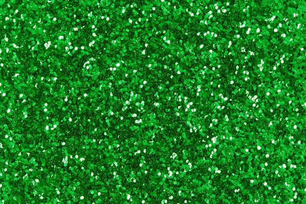 Groene glitter achtergrond (textuur). — Stockfoto