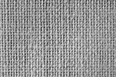 Gri kaba tuval doku kökenli.