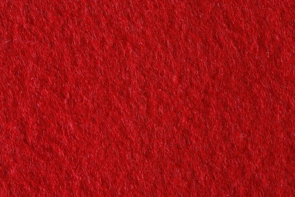 Vermelho sentiu textura áspera . — Fotografia de Stock