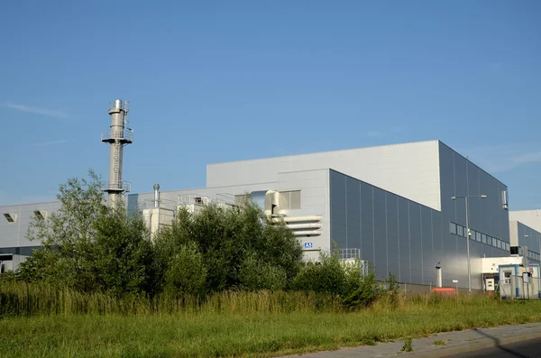 Edificio de fábrica moderno —  Fotos de Stock