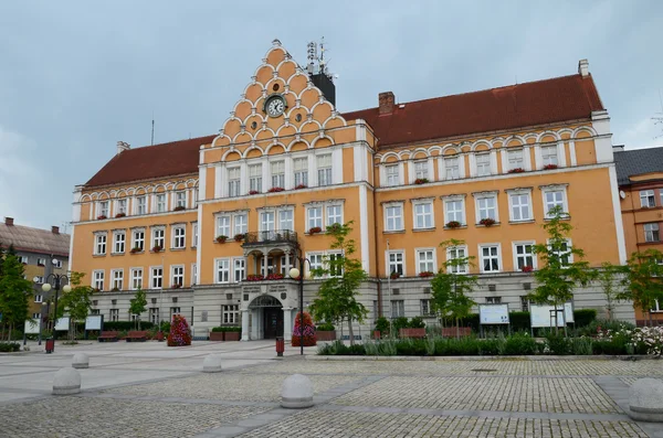 Ratusz w Cieszynie w Czechach — Zdjęcie stockowe