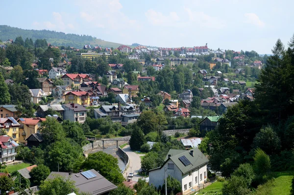 View of the city Szczawnica — Stock Photo, Image
