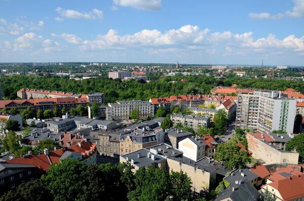 View of the city (Gliwice)