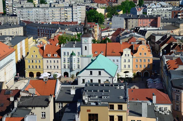 Blick auf die Stadt (gliwice) — Stockfoto