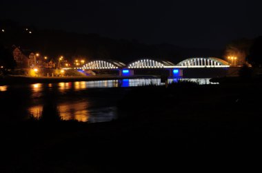 Dunajec köprüde
