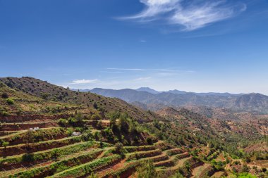 Panoramik yakınındaki Kato Lefkara - görünümüdür en ünlü Köyü