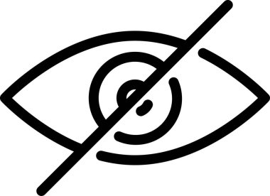 Parola 0 Vektör Simgesi, UI UX tasarımı için basit satır vektörü. Web sitesi ve mobil uygulama arayüzü ve navigasyon düğmesi simgesi