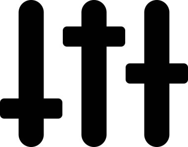 Karışık Vektör Simgesi, UI UX tasarımı için basit çizgi vektörü. Web sitesi ve mobil uygulama arayüzü ve navigasyon düğmesi simgesi