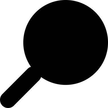 Büyütücü Cam Vektör Simgesi, UI UX tasarımı için basit çizgi vektörü. Web sitesi ve mobil uygulama arayüzü ve navigasyon düğmesi simgesi