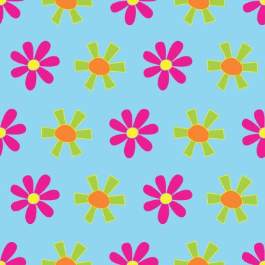 Çiçek yağmuru desenli pastel mavi arka plan kusursuz bir tekrarlama kalıbı yaratır. El sanatları projeleri, ambalaj ve ürün tasarımı, dekor projeleri, kumaş & tekstil baskısı ve daha fazlası için mükemmel.