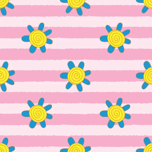 Çizgili Mavi Girdap Kusursuz Tekrarlama Şablonu. El sanatları projeleri, ambalaj ve ürün tasarımı, dekor projeleri, kumaş & tekstil baskısı ve daha fazlası için mükemmel.