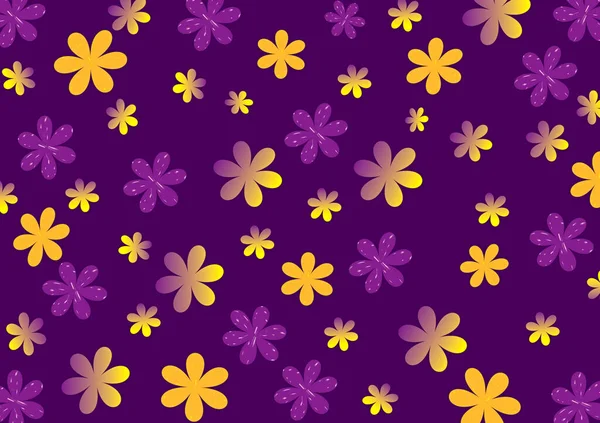 Motif Violet Enveloppant Fleur Tissu Fond Illustration Fond Fleuri Avec — Photo