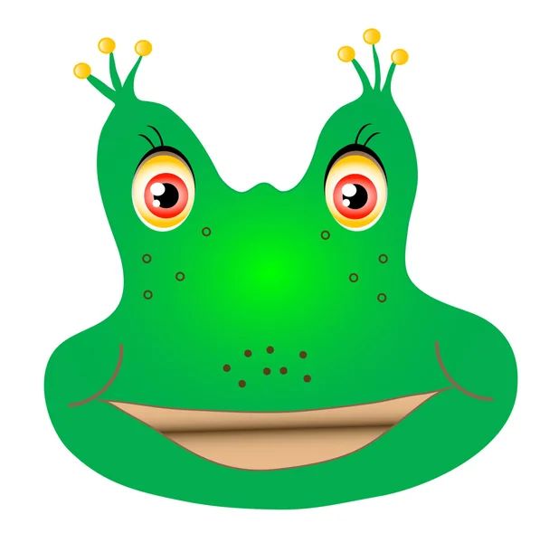 Smile Frog — Stock Vector