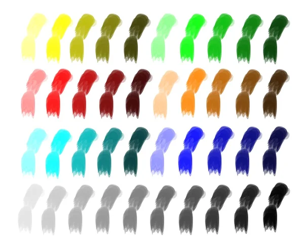 Tavolozza di colori — Foto Stock
