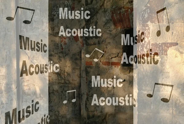 Music backround — Stock Photo, Image